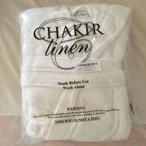 Chakir Linen White Robe